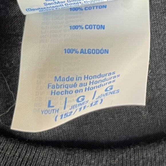 Port & Company Zoo Crew Graphic Tshirt Boys Large Black - Picture 6 of 8